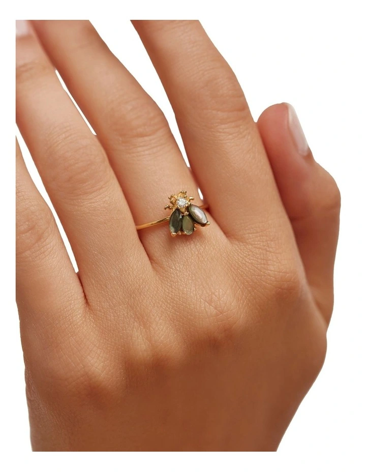 Buy π PDPAOLA Zaza 18ct Gold Plated Ring π₯° 3 Buy π PDPAOLA Zaza 18ct Gold Plated Ring π₯° - Image 3