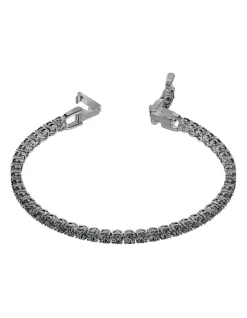 Deals ✨ Swarovski Deluxe Grey Tennis Bracelet 😍 -bracelets Sales unnamed file 52