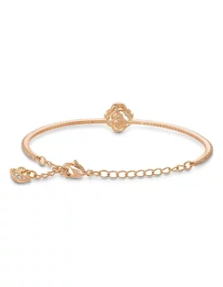 New 🎁 Swarovski Sparkling Dance Clover Rose Gold Plated Bangle ✔️ -bracelets Sales unnamed file 58
