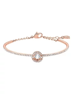 Top 10 🔥 Swarovski Sparkling Dance Rose Gold Plated Bangle ✔️