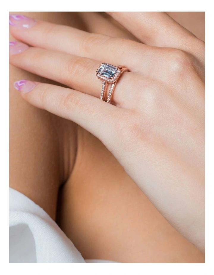 Outlet π₯ Georgini Iconic Bridal Anne Rose Gold Ring 𧨠3 Outlet π₯ Georgini Iconic Bridal Anne Rose Gold Ring 𧨠- Image 3