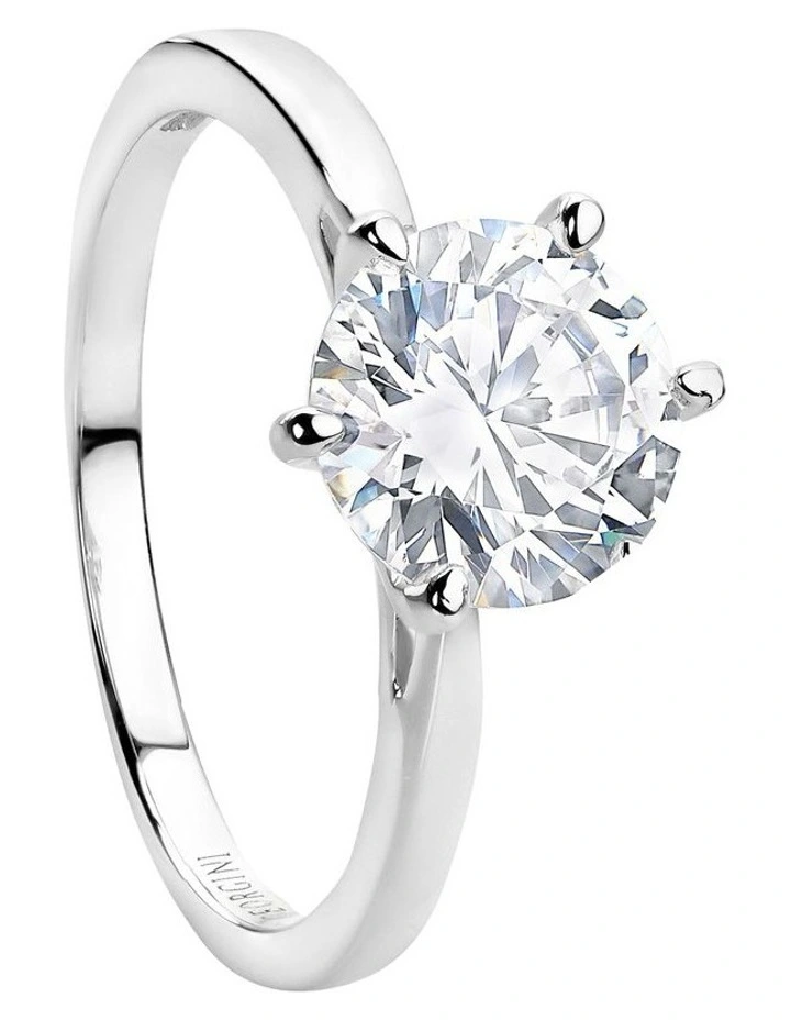 Discount 💯 Georgini Claw 8mm Brilliant Sterling Silver Ring 💯 1 Discount 💯 Georgini Claw 8mm Brilliant Sterling Silver Ring 💯