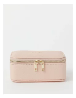 Budget 🎁 Design Studio Small Zip Around Jewellery Box In Blush 🎉 -bracelets Sales unnamed file 656