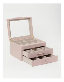 Flash Sale ✔️ Design Studio Large Wrapped Blush Jewellery Box 🔥 -bracelets Sales unnamed file 660