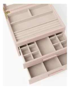 Flash Sale ✔️ Design Studio Large Wrapped Blush Jewellery Box 🔥 -bracelets Sales unnamed file 661