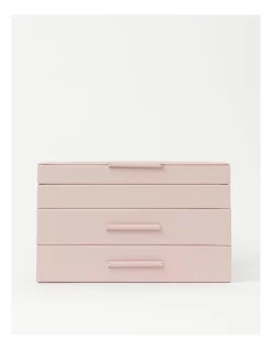 Flash Sale ✔️ Design Studio Large Wrapped Blush Jewellery Box 🔥 -bracelets Sales unnamed file 662