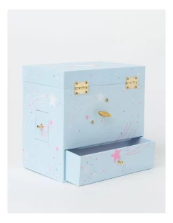 Best Sale 🧨 Design Studio Unicorn Multi Draw Jewel Box In Blue 🌟 -bracelets Sales unnamed file 667