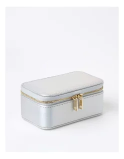 Wholesale 🥰 Design Studio Small Zip Around Jewellery Box In Silver 😍