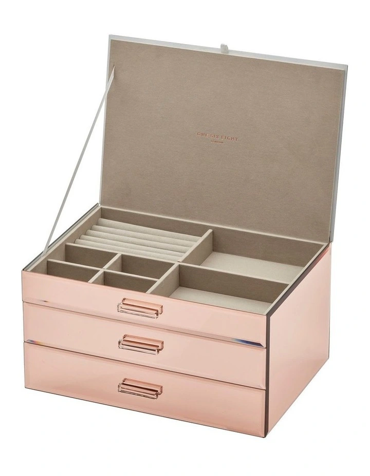 Top 10 π₯ One Six Eight London Gabriella Rose Gold Xl Jewellery Box 𧨠3 Top 10 π₯ One Six Eight London Gabriella Rose Gold Xl Jewellery Box 𧨠- Image 3
