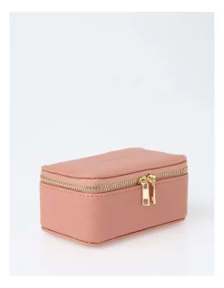 Best deal 💯 Design Studio Small Zip Around Jewellery Box In Apricot 🧨