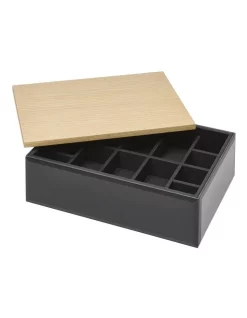 Best reviews of 🥰 One Six Eight London Emerson Large ⌚ Watch/Cufflink Box In Black 😀