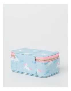 Outlet 🎉 Design Studio Unicorn Pu Small Jewel Box In Blue 💯 -bracelets Sales unnamed file 777