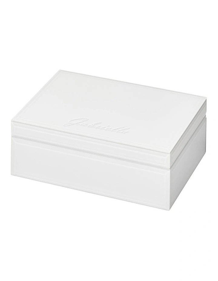 Best Sale π One Six Eight London Matilda Large Jewellery Box White π 3 Best Sale π One Six Eight London Matilda Large Jewellery Box White π - Image 3