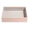Discount 🎁 Stackers Classic Deep Chunky Layer Blush Jewellery Box 🎉