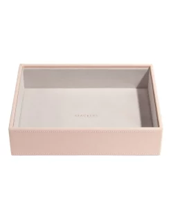 Discount ๐ Stackers Classic Deep Chunky Layer Blush Jewellery Box ๐