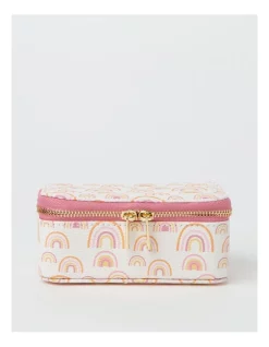 Hot Sale ⌛ Design Studio Rainbow Pu Small Jewel Box 🔔