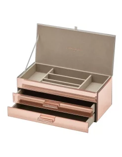 Cheap ๐ One Six Eight London Gabriella Rose Gold Large Jewellery Box ๐คฉ