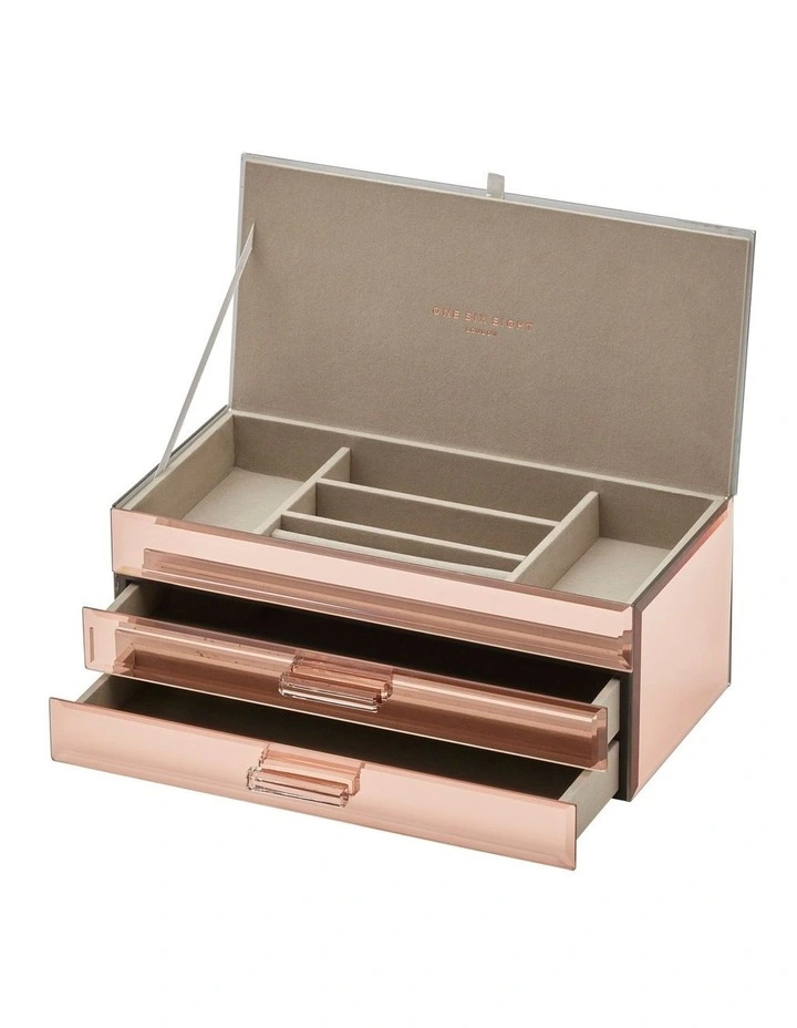 Cheap π One Six Eight London Gabriella Rose Gold Large Jewellery Box π€© 1 Cheap π One Six Eight London Gabriella Rose Gold Large Jewellery Box π€©
