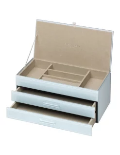Best Sale ๐ฅ One Six Eight London Gabriella Duck Egg Blue Large Jewellery Box ๐ฅ
