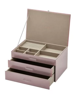 Coupon ๐ One Six Eight London Gabriella Dusty Rose Xl Jewellery Box ๐