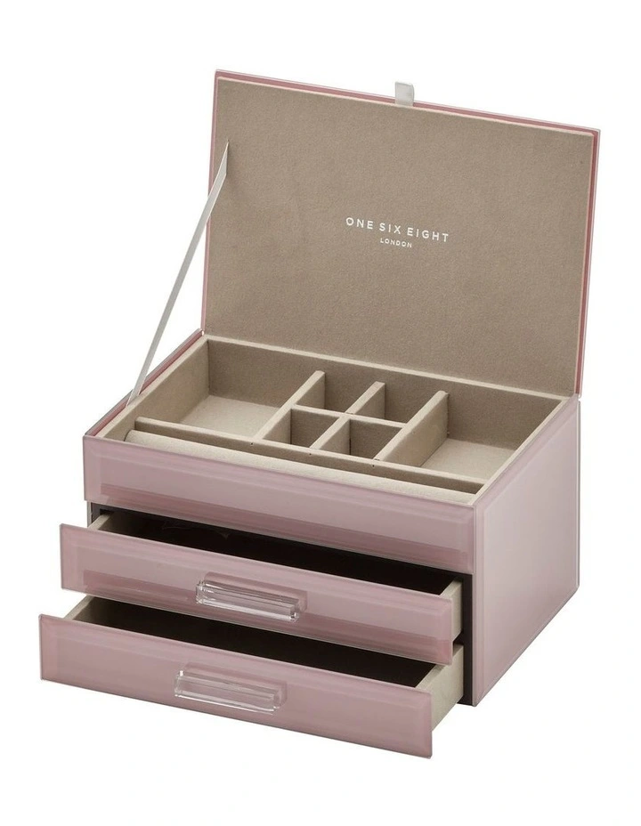 Cheapest π₯° One Six Eight London Gabriella Dusty Rose Medium Jewellery Box π 1 Cheapest π₯° One Six Eight London Gabriella Dusty Rose Medium Jewellery Box π