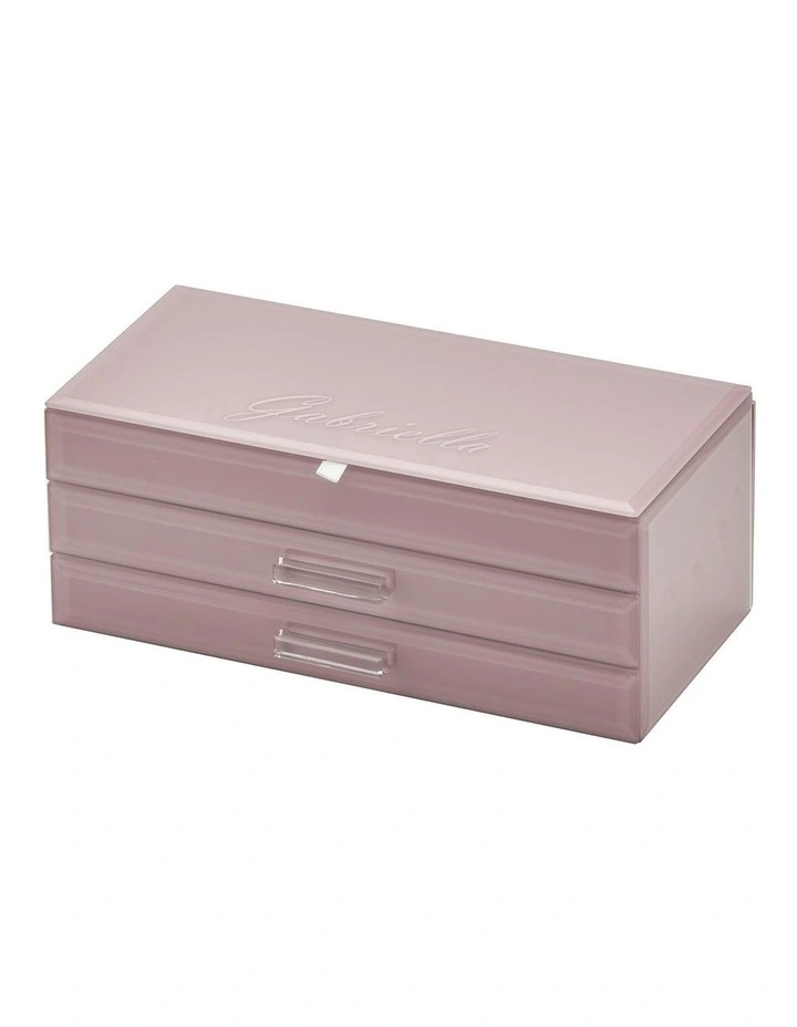 Best deal π One Six Eight London Gabriella Dusty Rose Large Jewellery Box π 4 Best deal π One Six Eight London Gabriella Dusty Rose Large Jewellery Box π - Image 4