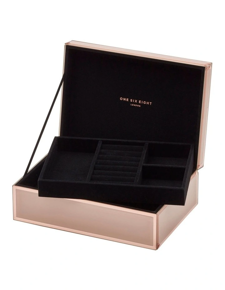Brand new β¨ One Six Eight London Florence Blush Large Jewellery Box π 1 Brand new β¨ One Six Eight London Florence Blush Large Jewellery Box π