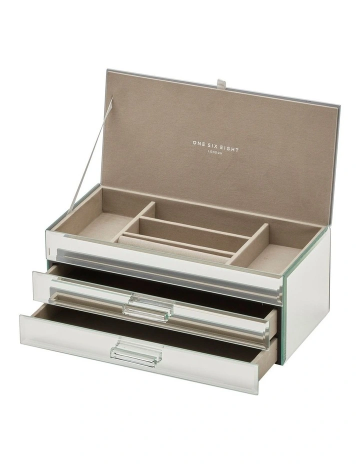 Wholesale π One Six Eight London Gabriella Mirror Large Jewellery Box π 1 Wholesale π One Six Eight London Gabriella Mirror Large Jewellery Box π