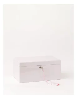 Cheap 🔔 Design Studio High Gloss Tassel Key Light Pink Jewellery Box ✨